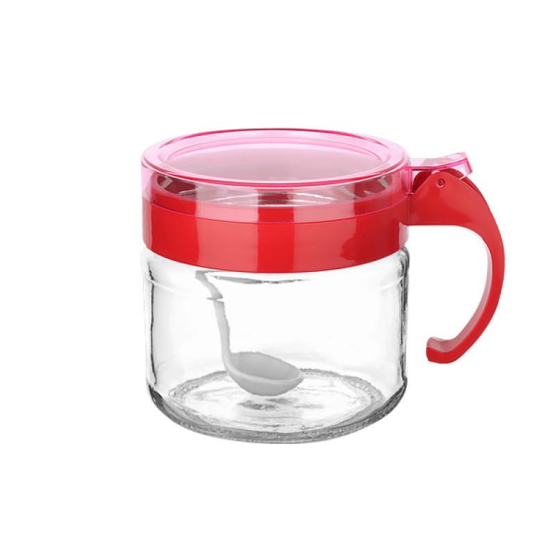 Цукорниця Titiz з ложкою 300 мл KC-385 - Бордовий