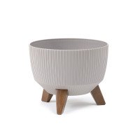 Горщик миса Ламела Рома Джампер 24 см на ніжках 950