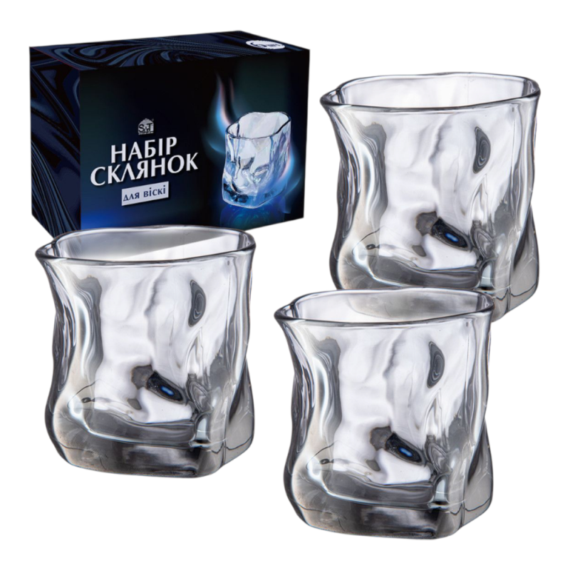 Набір стаканів для віскі SNT 6 шт 260 мл 768-18