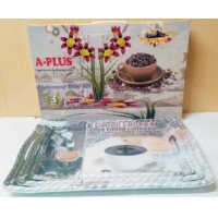 Набор подносов А-Плюс 3 пр меламин 1971