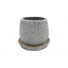 Горщик КООП Кактусник 12 см Сіра Крихта