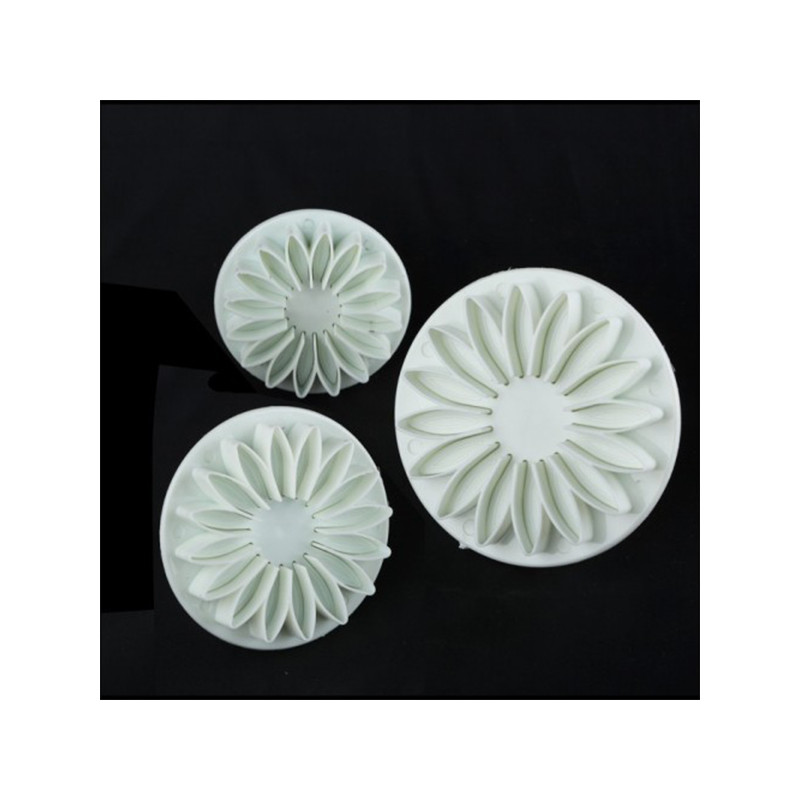 Набір штампів Empire 3 шт Соняшники ЕМ-8761 - Синій