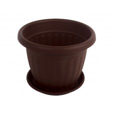 Горщик для квітів IL-PE Круглий 60/50 см з підставкою 