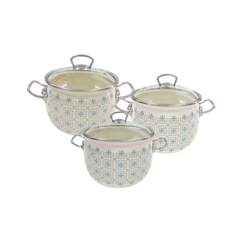 Набор кастрюль Idilia №1600 Soft Beige 36292