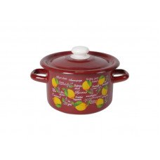 Каструля Idilia 2 л 1610/4 Фреш Лимон Бордо 43462