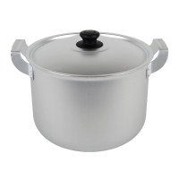 Кастрюля алюминиевая Interos цилиндр 8 л