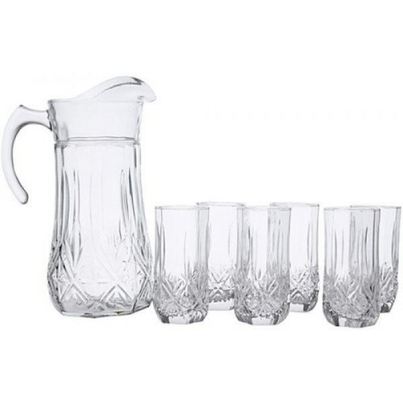 Набір для соку Luminarc Brighton 7 пр - Мармур