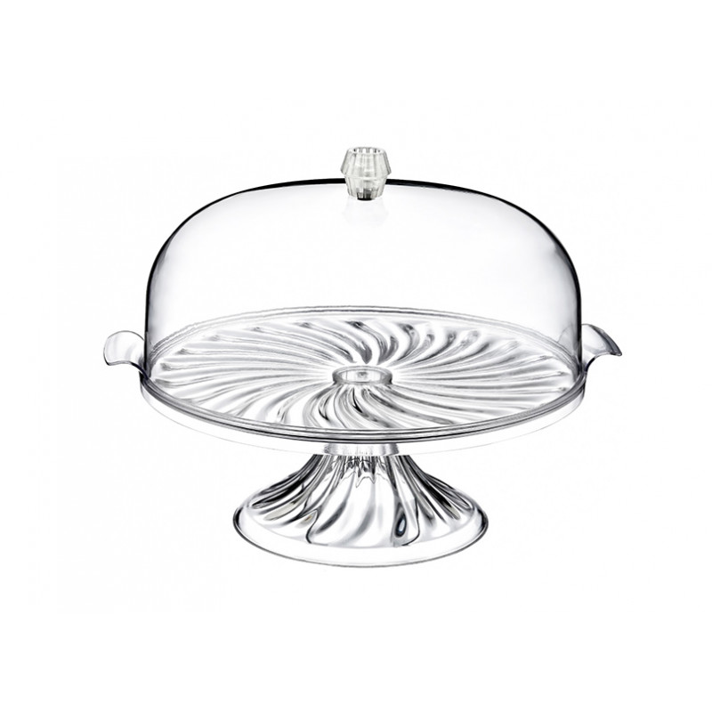 Тортівниця Irak Plastik Cake Box SA-205 - Бірюзовий