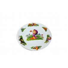 Тарілка закусочна Схід-М-ВТ 7 Дівчинка та Медвідь C226  VT-16857