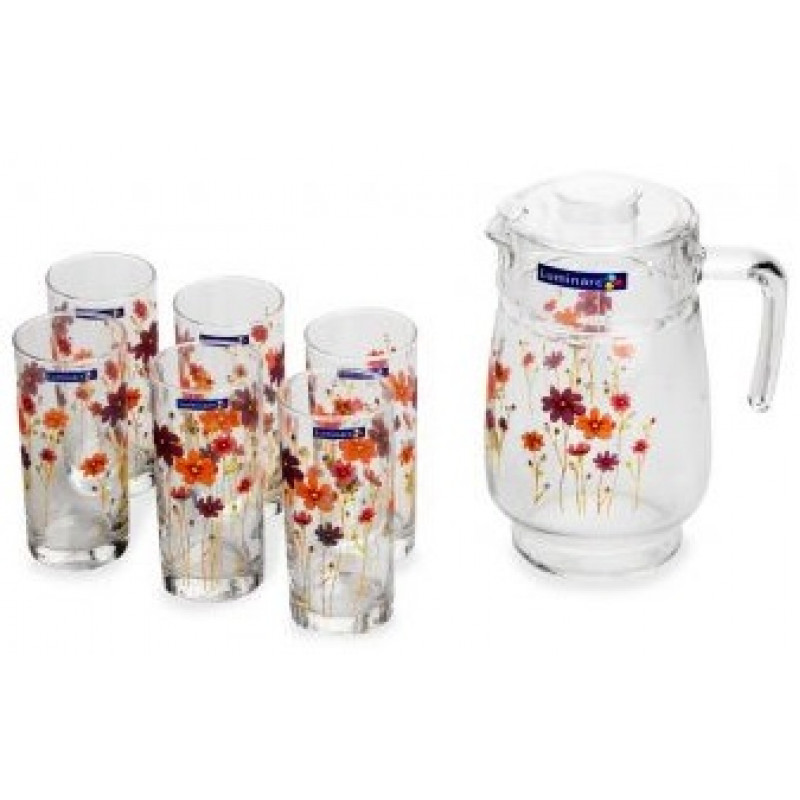 Набір для соку Luminarc 7 пр Country Flower G1959 - Овочі