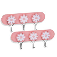 Набір планок на 3 гачки Bager Flowers Mix 2 шт BG-258