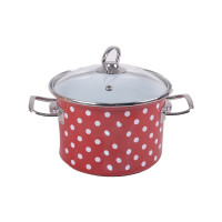 Кастрюля Idilia 2 л 83110 Полька Красная 42372