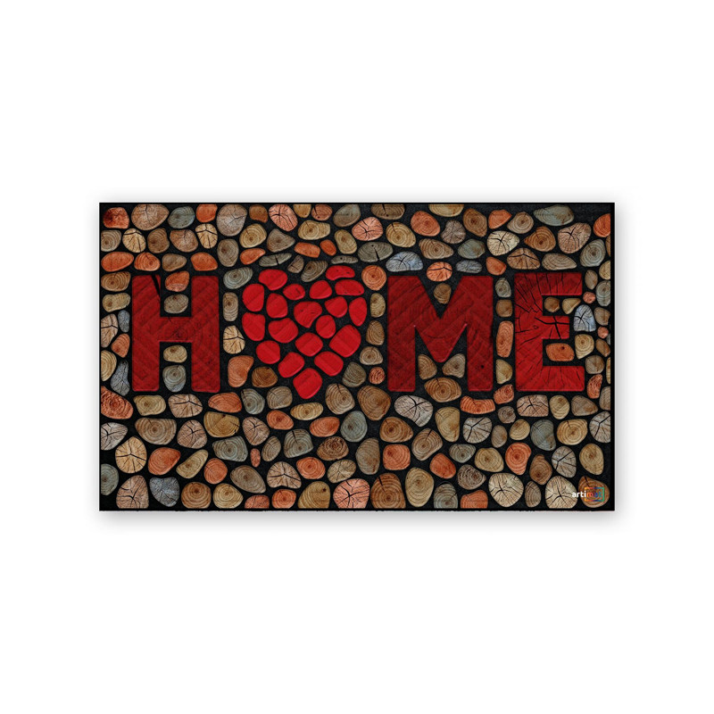 Килимок текстильний ДЗ 45*75 см Декор К-602-121 - Фуксія