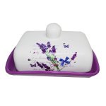 Маслянка керамічна Interos Лаванда ZF C046 LV - Синій