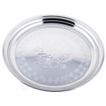 Піднос оцинкований Empire 34 см круглий  ЕМ-9561 - Мокко