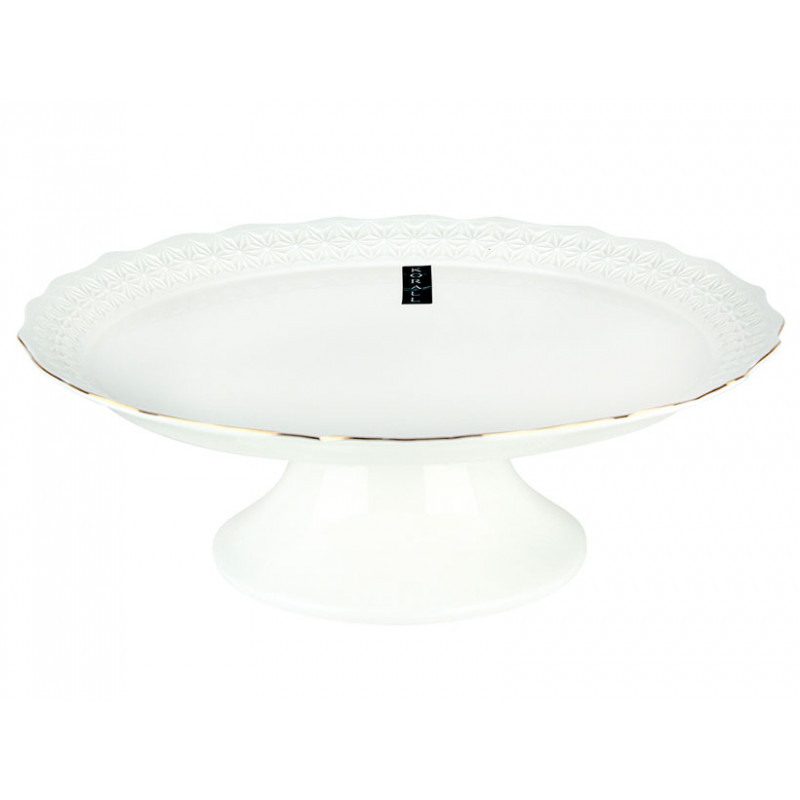 Блюдо на ніжці Interos 24 см Снігова Королева 0124-A 