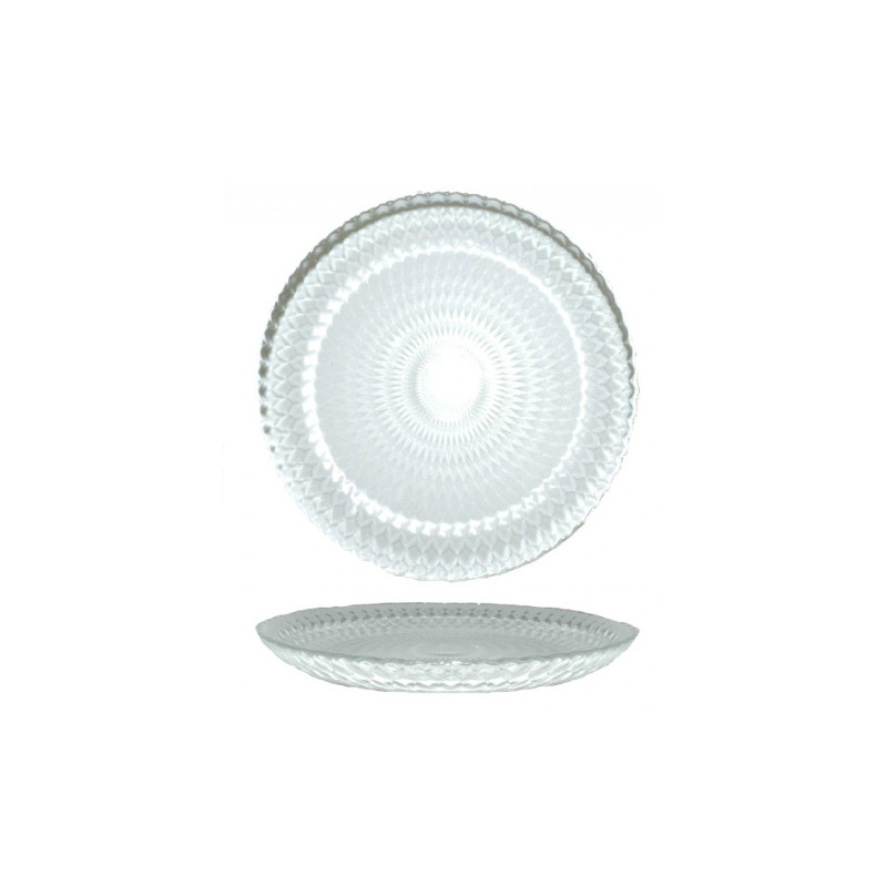 Тарілка десертна ГСП Іділія 1 шт 19 см 19с2062 80004681 - Коричневий