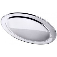 Піднос нержавійка Empire 45*29 см овальний ЕМ-1445