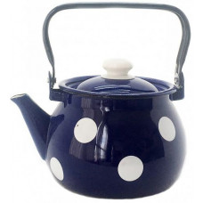 Чайник Idilia 2,5 л 2710/4 Белый горох синий 40030