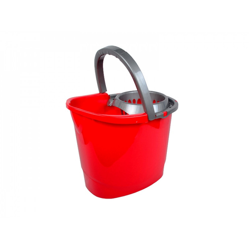 Відро з віджимом Kefa Італія 13 л овальне 1700-105/VK - Салатовий