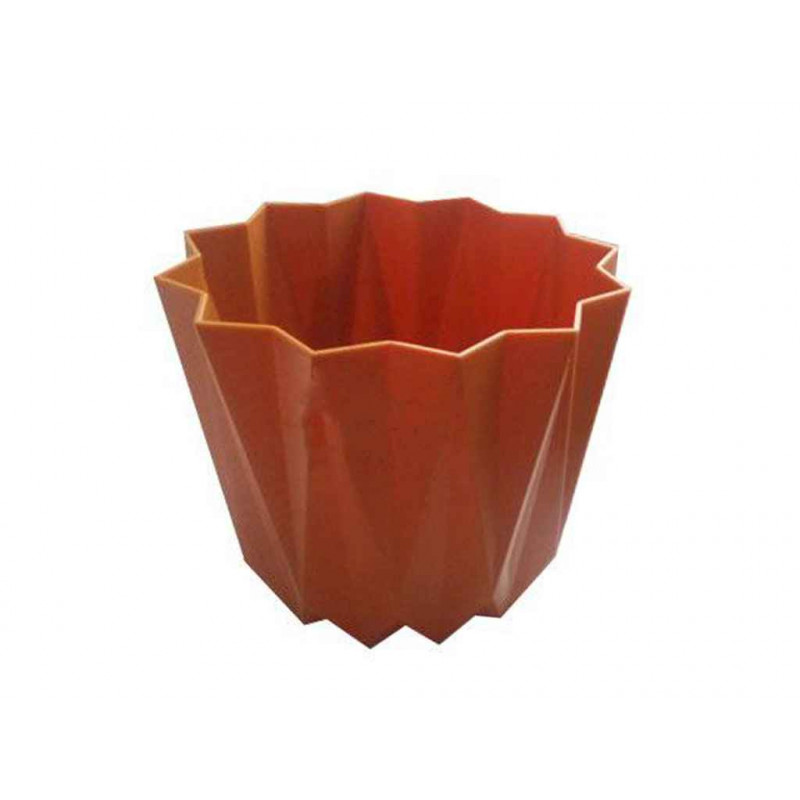 Горщик для квітів Elif Prizma 15 см 474 - Коричневий