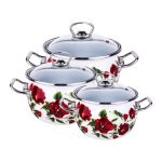 Набір каструль Idilia №1600 Каркаде 24423 - Вязка