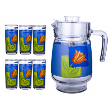 Набір для соку Luminarc 7 пр Melys Azur J9119