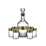 Набір Цезар Pasabahce 7 пр Грецький візерунок GE03-1160/837 - Тапе