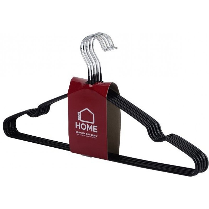 Набір плічок металевих Violet House 8 шт 40,5*21 см 6722137 Чорний  - Фраппе