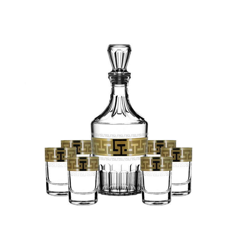 Набір Цезар Pasabahce 7 пр Грецький візерунок GE03-1160/837 - Тапе