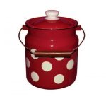 Бідон Idilia 3,3 л 06121/4 Білий горох Червоний 42930 - Фраппе