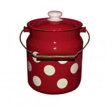 Бідон Idilia 3,3 л 06121/4 Білий горох Червоний 42930