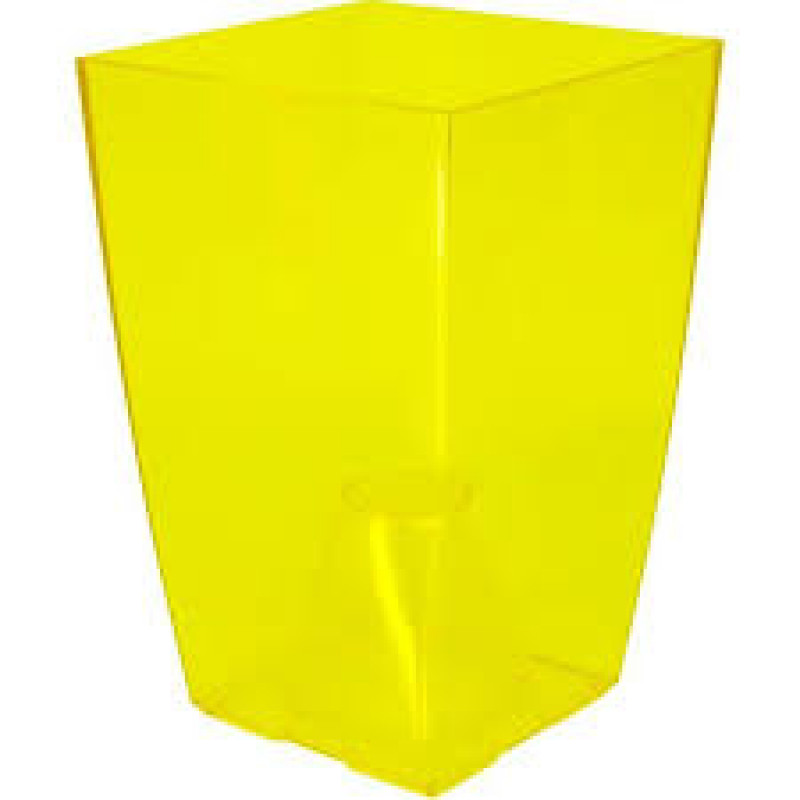 Горщик для орхідей Ламела Фінезія 12,5 см 377  - Фісташковий