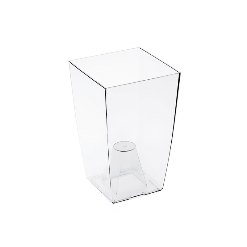 Горщик для орхідей Ламела Фінезія 12,5 см 377  - Золотистий