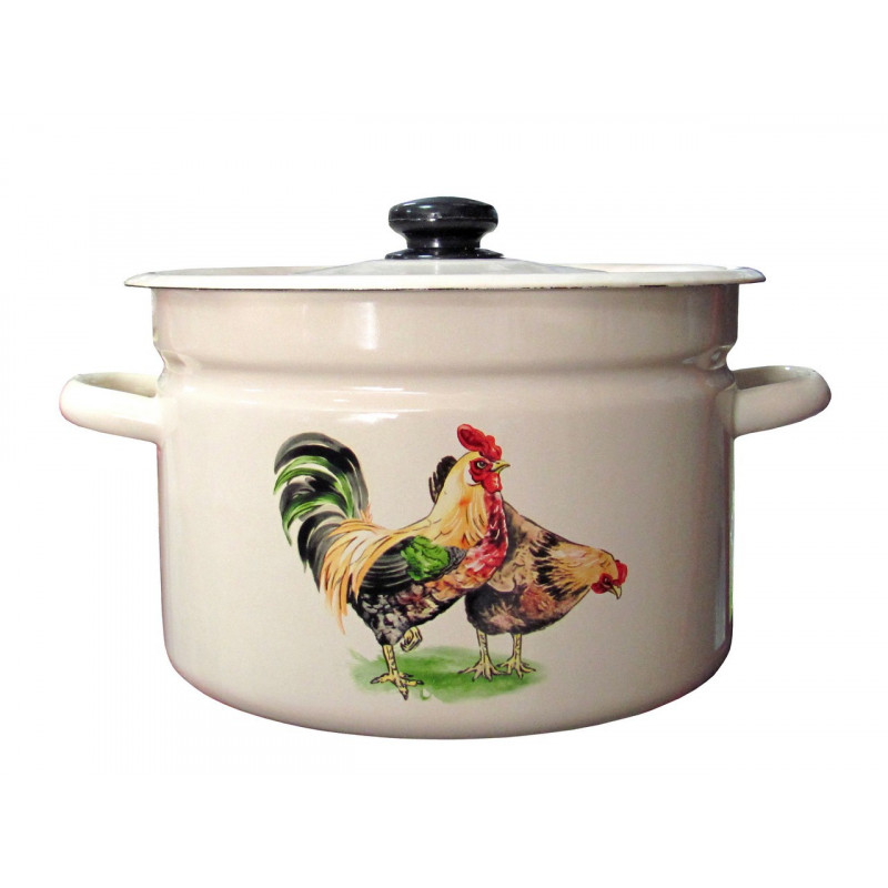 Каструля Idilia 7 л 1620/4 Півник 41135 - Тюльпан