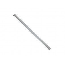 Карниз для ванної Probath 125-220 см телескопічний Білий w2210