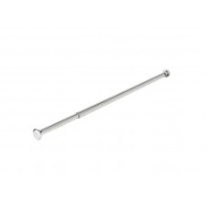 Карниз для ванної Probath 125-220 см телескопічний Сріблястий w2280