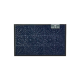 Килимок придверний Eco Fabric Листя 40*60 см Синій 4060-109