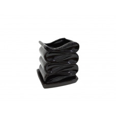 Горщик керамічний КООП Терамісу h-13 см 1,5 л Чорний 0201