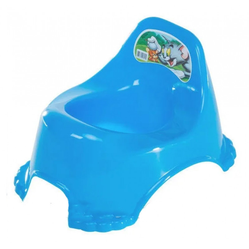 Горщик дитячий R-plastic Лапки 358085 - Антрацит