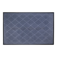 Коврик придверный Dariana MX 60*90 см серый 9316