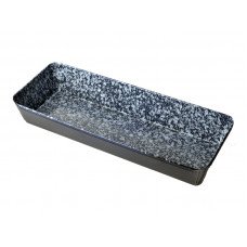 Протвень Вг-Мікс довга 35*14,5*5 см Граніт Чорна