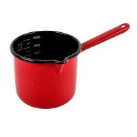 Турка эмаль Вг-Микс 1 л 12 см Красная