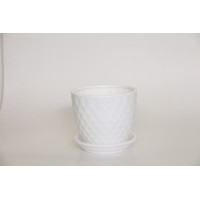 Горщик керамічний №2 Оріана Глянець Ромб 3 л