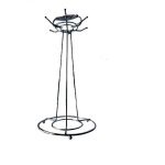 Стійка під ополоник Схід-М-ВТ К038 VT6-11586-2 - Зелений металік