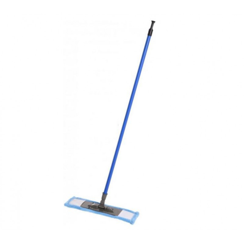 Швабра плоска гладка Eco Fabric 42 см синя EF-MonoB - Вязка