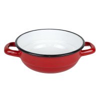 Миска з ручками Вг-Мікс 16 см Червона 