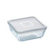 Форма квадрат з кришкою Pyrex CookNFreez 20*20  см 219P001/7044