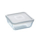Форма квадрат з кришкою Pyrex CookNFreez 20*20  см 219P001/7044