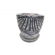 Горщик Сицилія Пальма сіра 21 см